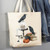 Avery Lane Tote Bag (Black Crow & Pumpkins)