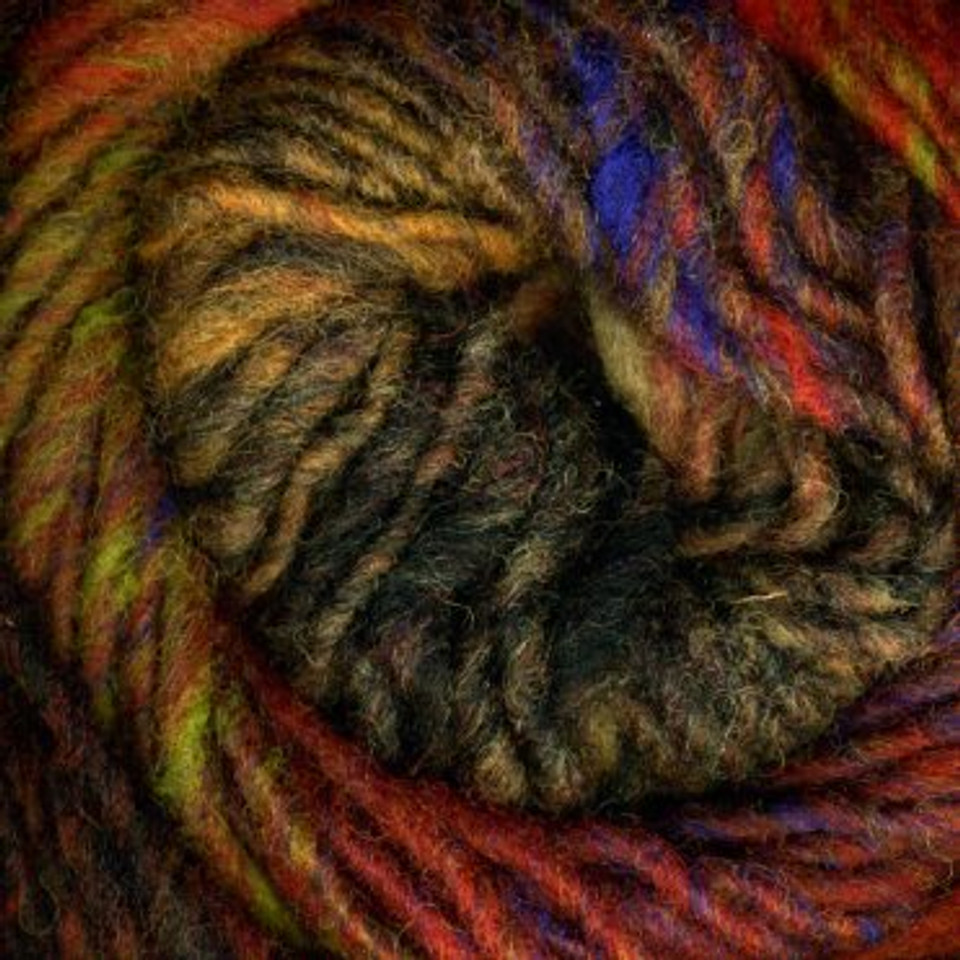 Noro Yarn 100% Wool Lot of 2 Purple Blue Brown 40 & 149 One Skein