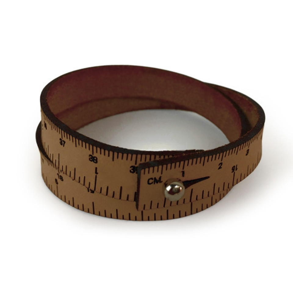 16in Wrist Ruler - Medium Brown