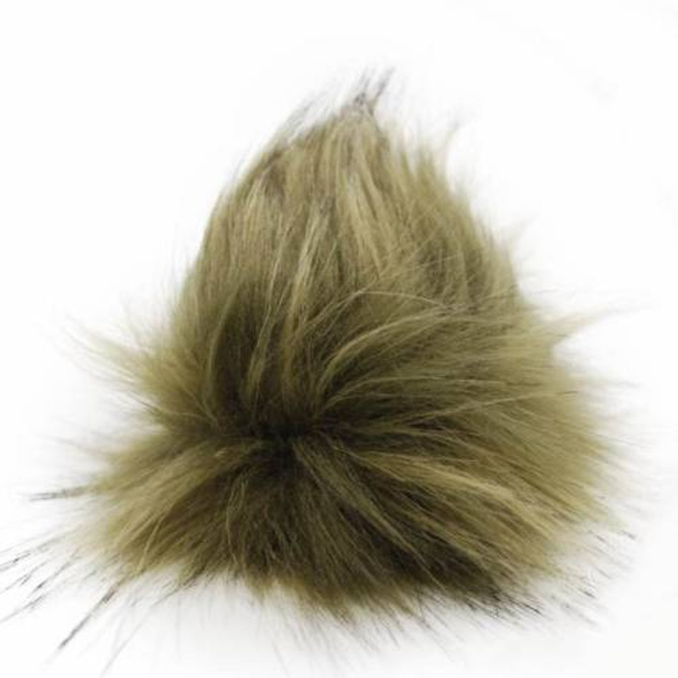 Fur Pom Pom Brown