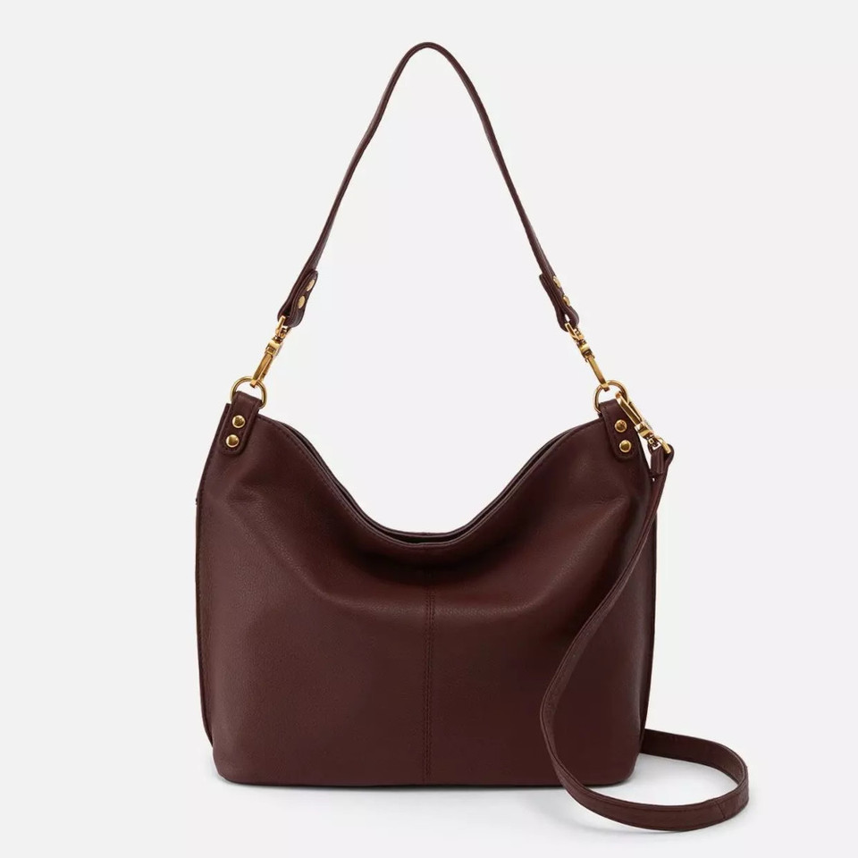 Buyr.com | Hobo Bags | Fossil Women's Jolie Eco Leather Hobo Purse Handbag,  Burnt Henna