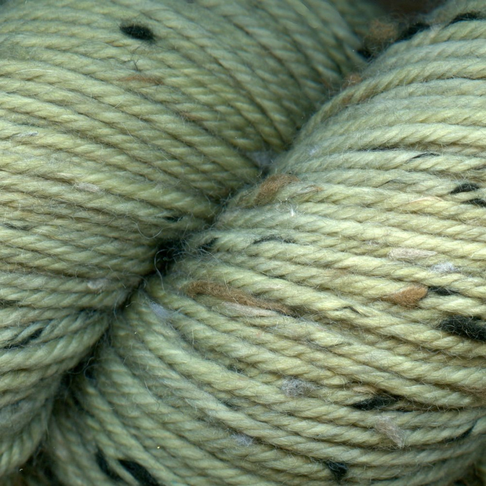 Hand dyed Tweed yarn D.K. Weight, 4 ply, 231 yards