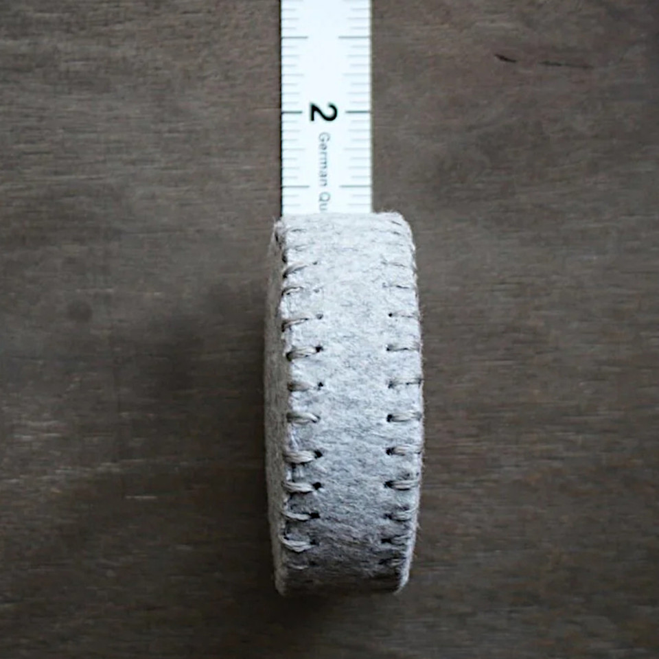 Hand-Stitched Woolen Tape Measures – Never Not Knitting