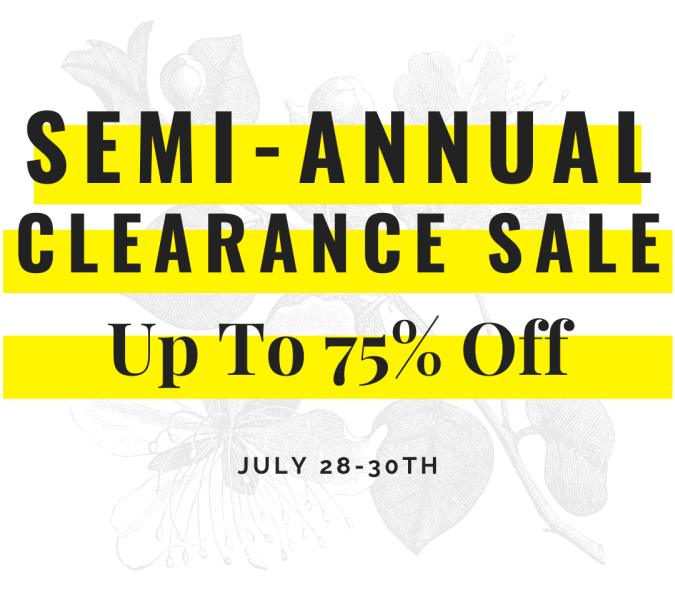 Semi-Annual Clearance Sale Starts Today! - The Websters
