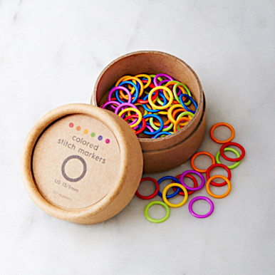 Cocoknits Jumbo Colored Ring Stitch Markers