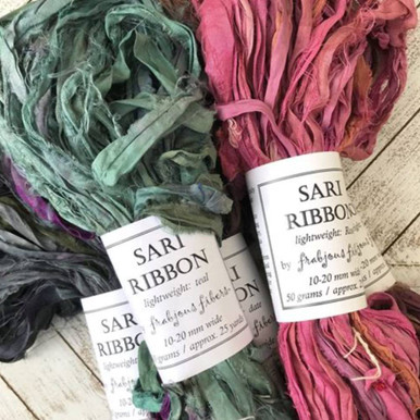 Frabjous Fibers Sari Ribbon Yarn - The Websters