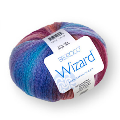 PURPLE HAZE Boucle Alpaca-Merino Kettle Dyed Yarn