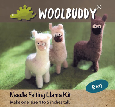 Woolbuddy Needle Felting Frog Kit