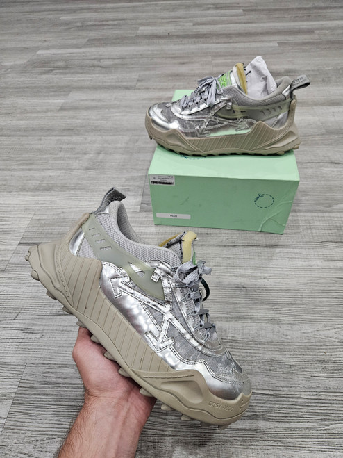 Off White ODSY 1000 Silver sz 10