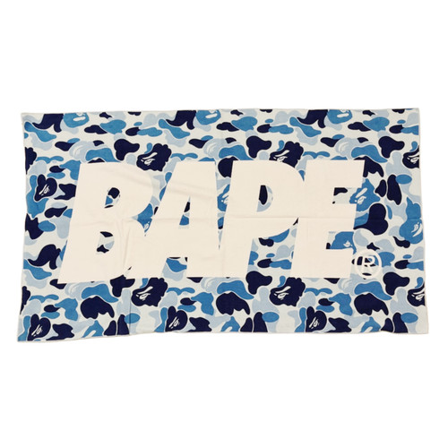 DS Bape Beach Towel Blue Camo