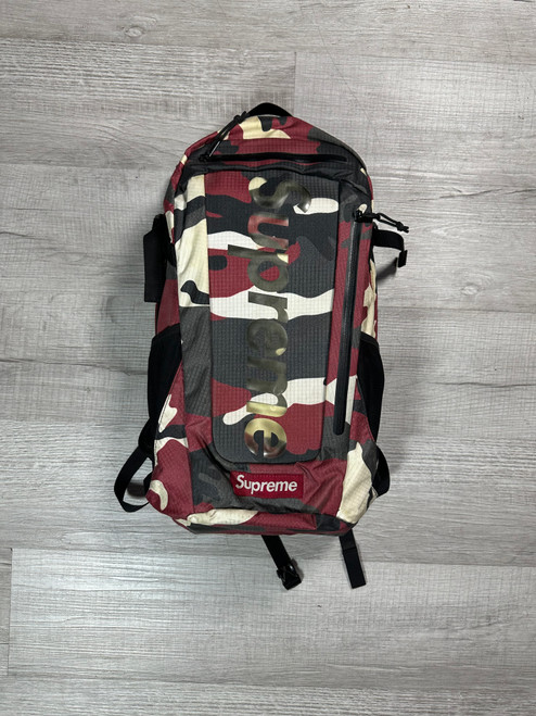 Supreme Red Camo Backpack