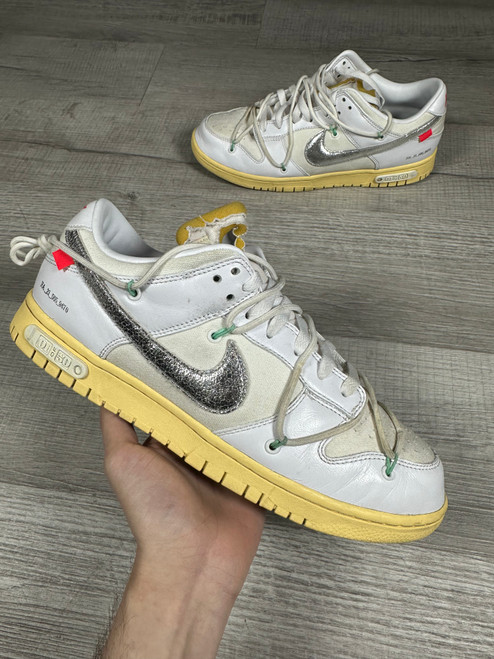 Off White Dunk Low Lot 1 sz 10 No Box