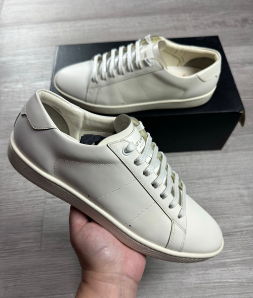 Yves Saint Laurent SL/01 Low White sz 8.5