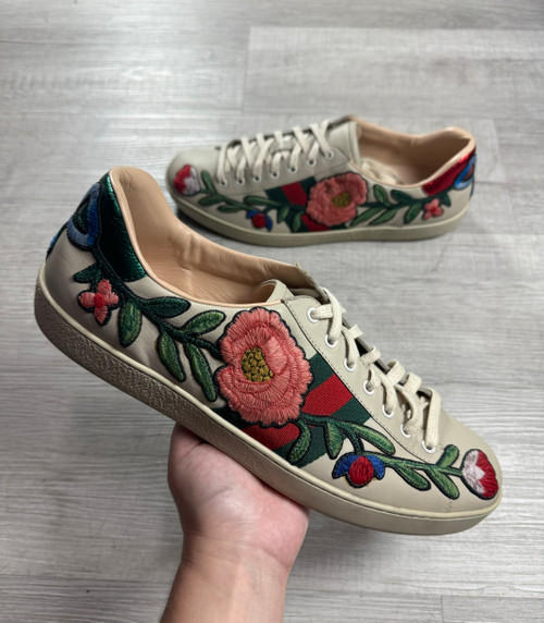 Gucci Ace Floral sz 13 No Box