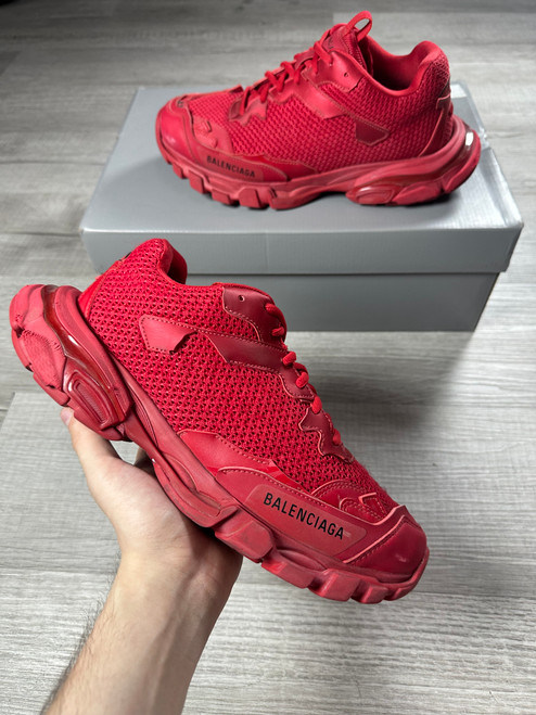 Balenciaga Track 3 Red sz 8