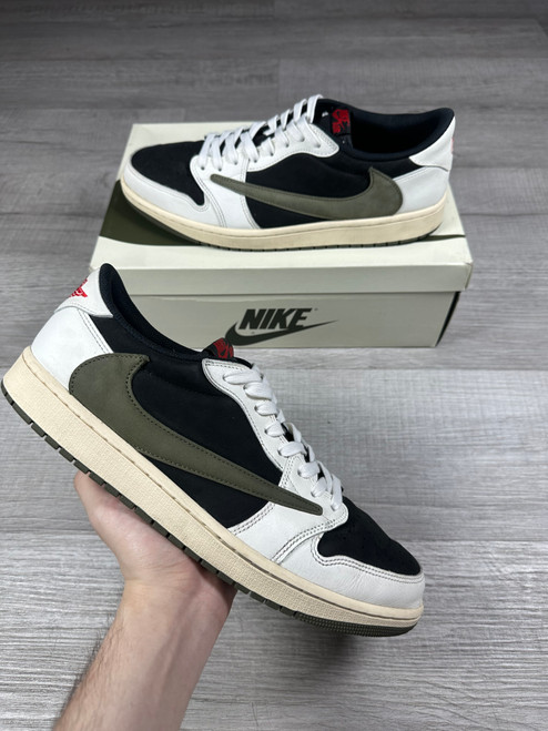 Travis Scott 1 Low Olive sz 12M 13.5W