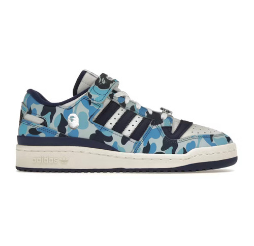 DS Bape x Adidas Forum Blue Camo sz 11 