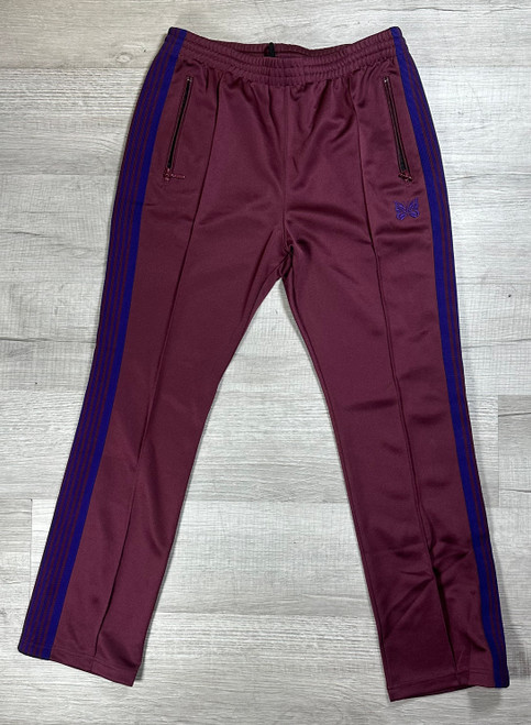 Needles Burgandy Trackpants sz M