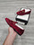 Gucci Oxford Loafers Velvet Red sz 4 Mens (5.5W)
