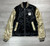 Palm Angels Varsity Jacket Black Gold sz L