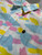 Bape Y2K Cotton Candy Button Up Shirt sz S