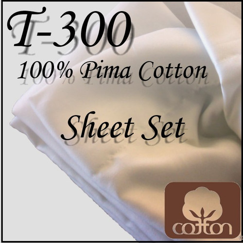 London Bridge Linens T-300 Cotton Waterbed Sheet Set|london bridge linens, t300, cotton, sheet sets