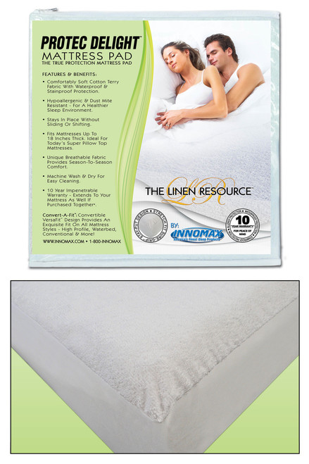 Innomax ProTec Delight True Protection Mattress Pad