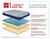 Boyd Specialty Sleep Lane Cool Lux 80 8 inch Liquid Gel Foam Mattress|boyd specialty sleep, mattresses, lane cool lux 80, liquid gel mattress, foam mattress
