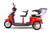 EWheels EW-66 3 Wheel 600lbs. Wt. Capacity 2 Passenger Heavy Duty Scooter Red|ewheels, mobility scooter, EW-66 R, 3 wheel, high power, heavy duty