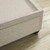 Marlowe Linen Upholstered Storage Bed Egg Shell