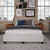 Patrina Faux Leather Upholstered Storage Bed White