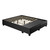 Patrina Faux Leather Upholstered Storage Bed Black