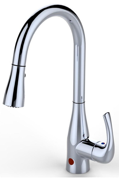 BioBidet FLOW Motion Activated Sensor Kitchen Faucet Chrome Finish