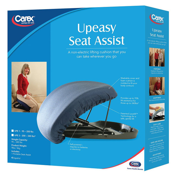 Carex Upeasy Seat Assist Standard Up to 200 lbs.lift seat, stand