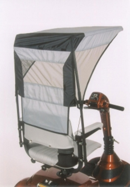 Vented Canopy by EWheels|ewheels, scooter accessories, mobility scooter accessories, accessories for mobility scooters, canopy, mobility scooter covers, mobility scooter canopy, mobility scooter rain cover, covers for mobility scooters, canopy for mobility scooter, mobility scooter with canopy