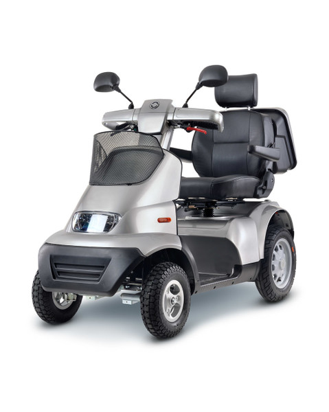 Afiscooter Breeze S4 Four Wheel Scooter - Silver