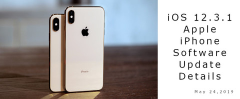 iOS 12.3.1 Released For Download