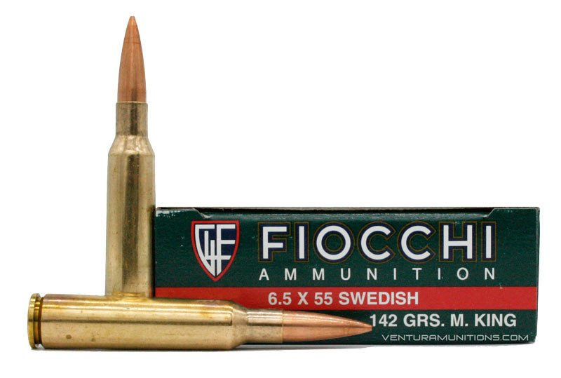 Fiocchi Exacta 6.5x55 Swedish Mauser 142gr MatchKing HPBT Ammo