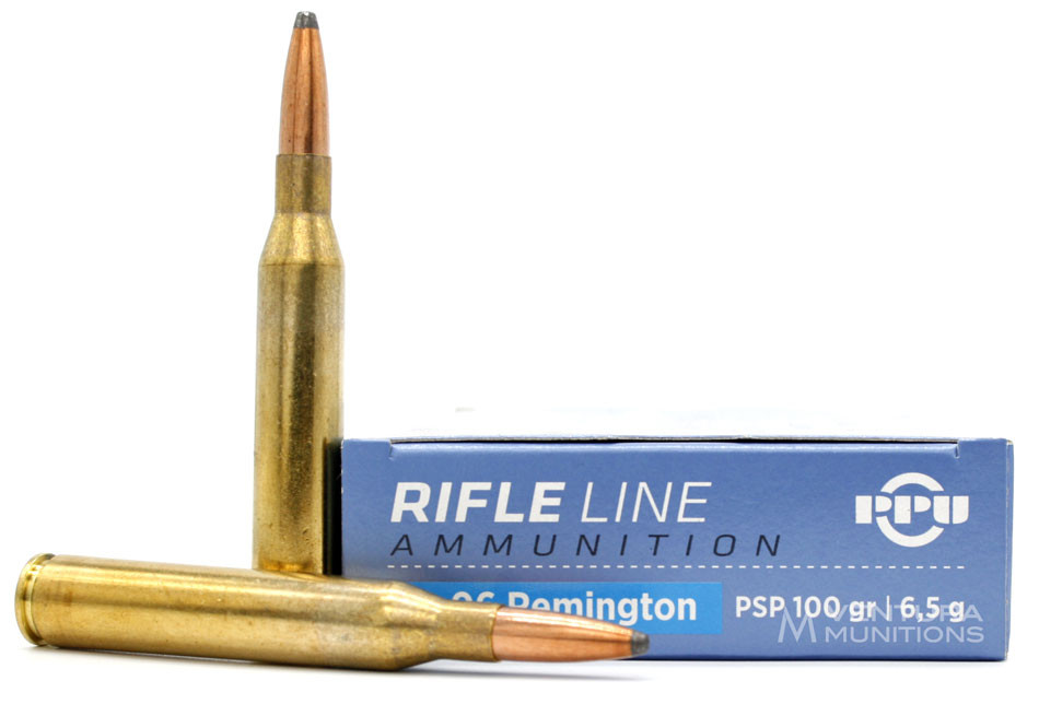 Prvi Partizan 25-06 Rem 100gr PSP Ammo - 20 Rounds - Ventura Munitions