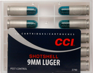 CCI 9mm #12 Shotshell Ammo - 10 Rounds CCI 9mm #12 Shotshell Ammo - 10 Rounds