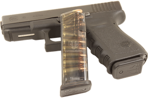 Elite Tactical Systems Glock 9mm Magazine Smoke - 15 Round Elite Tactical Systems Glock 9mm Magazine Smoke - 15 Round