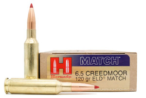 Hornady Match 6.5 Creedmoor 120gr ELD Ammo - 20 Rounds