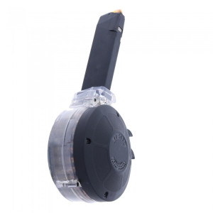 KCI Glock 40 S&W Drum Magazine- 50 Rounds KCI Glock 40 S&W Drum Magazine- 50 Rounds