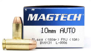 Magtech 10mm 180gr FMJ Ammo - 50 Rounds Magtech 10mm 180gr FMJ Ammo - 50 Rounds
