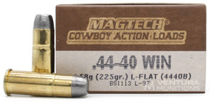 Magtech 44-40 Winchester 225gr LFN Ammo - 50 Rounds Magtech 44-40 Winchester 225gr LFN Ammo - 50 Rounds