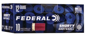 Federal Shorty 12ga 1.75" #4 Buckshot Ammo - 10 Rounds