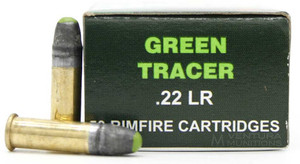 Piney Mountain Ammo 22LR 40gr Green Tracer Ammo - 50 Rounds Piney Mountain Ammo 22LR 40gr Green Tracer Ammo - 50 Rounds