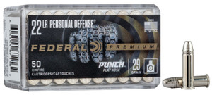 Federal Premium Personal Defense 22LR 29gr Punch FN Ammo - 20 Rounds
