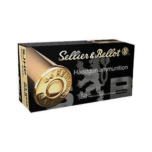 Sellier & Bellot 44 Rem Mag 240gr SJHP Ammo - 50 Rounds Sellier & Bellot 44 Rem Mag 240gr SJHP Ammo - 50 Rounds