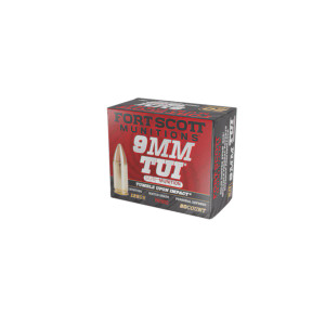 Fort Scott Munitions 9mm 125gr Subsonic SCS TUI Ammo - 20 Rounds Fort Scott Munitions 9mm 125gr Subsonic SCS TUI Ammo - 20 Rounds